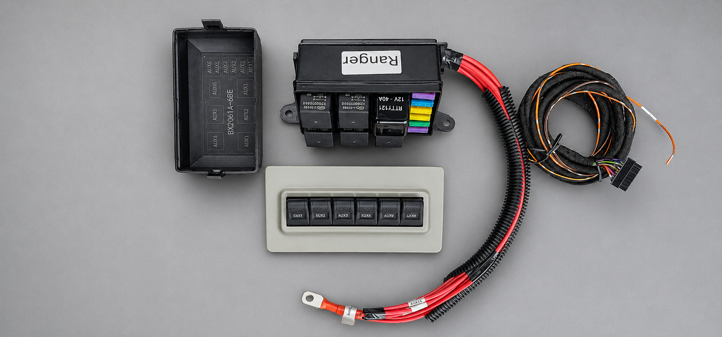 Overhead Auxiliary switch Panel for next gen XLT, XL, XLS