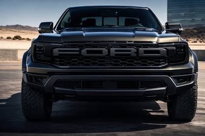 Headlight Protective Film 2022+- "Smoked Black" fits Ford Next Generation Ranger, Raptor, Everest