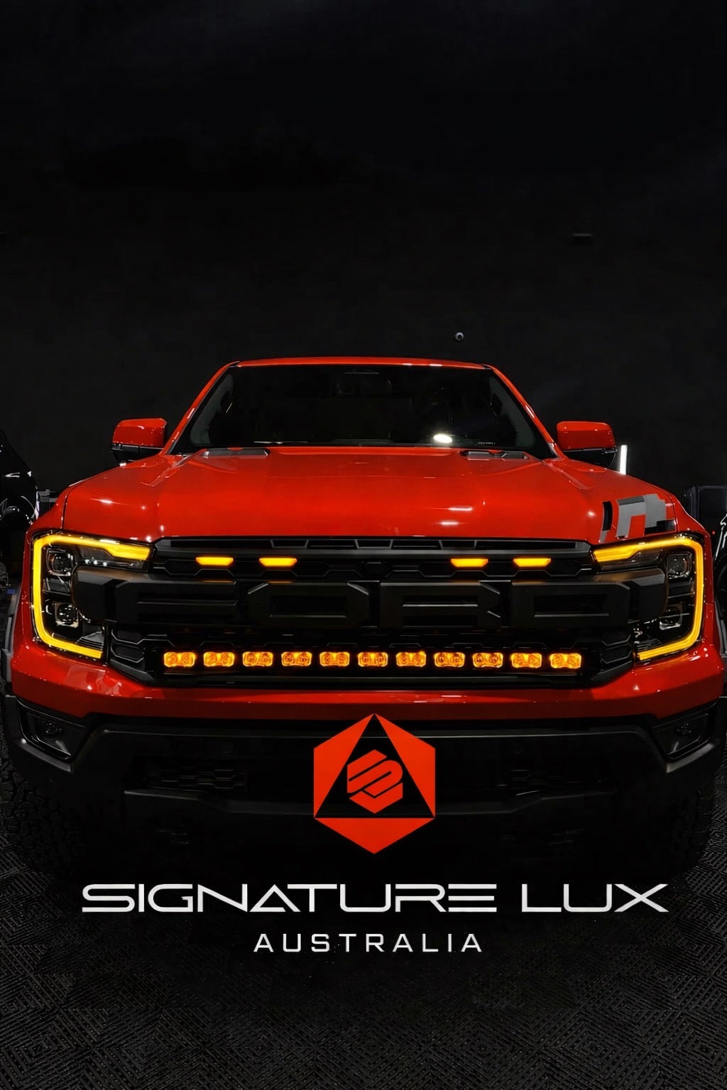 "Lava" Amber DRL Conversion suitable for Ford Next Gen Headlights (Matrix and Non-Matrix)