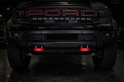 Heavy Duty Front Recovery Point Covers (Red Metal Clip-On) | Fits Next Gen Ranger 2023–2025