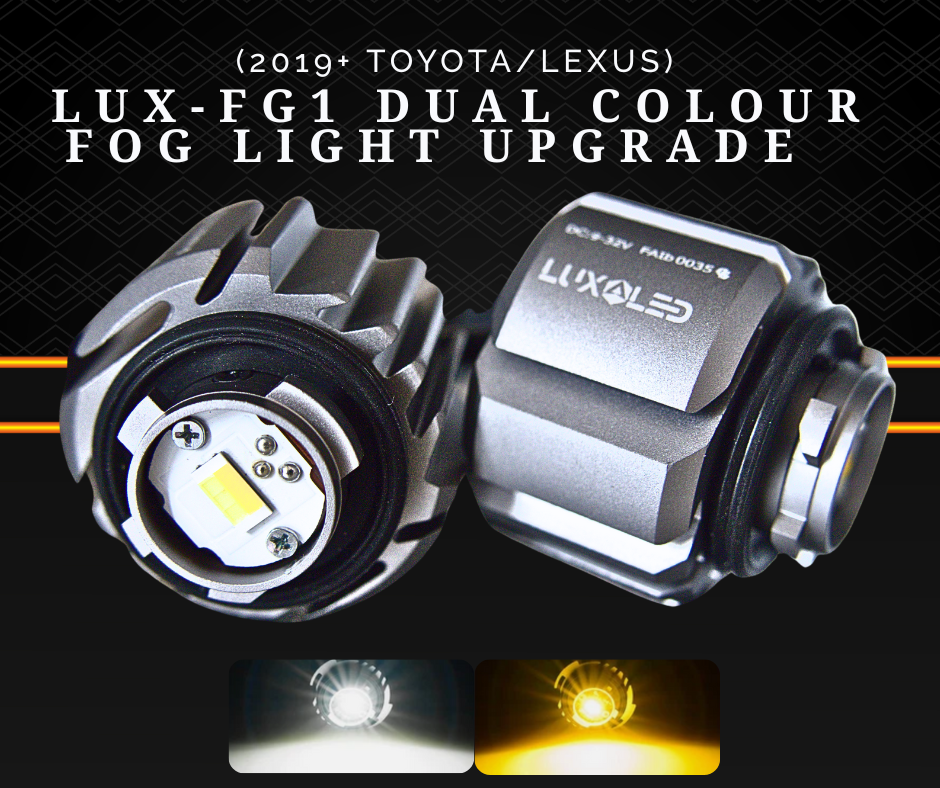 Lux-FG1 Dual Colour Fog Light Upgrade (2019+ Toyota/Lexus)