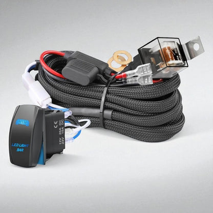 Auxiliary Wiring Harness in Nylon Shell– Single Output