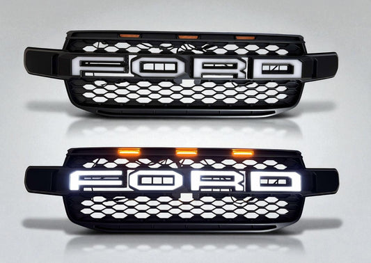 Ford Next Gen Ranger, Wildtrak, Everest and Tremor LED Front Grille Upgrade 2022+