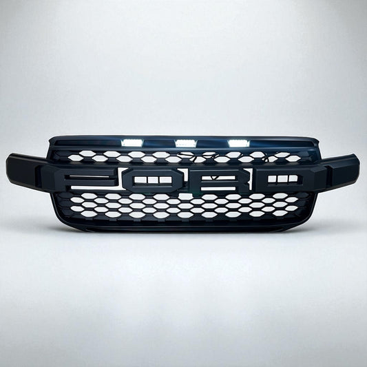 Ford Next Gen Ranger /Everest- “Raptor Style Grille with White LED’’